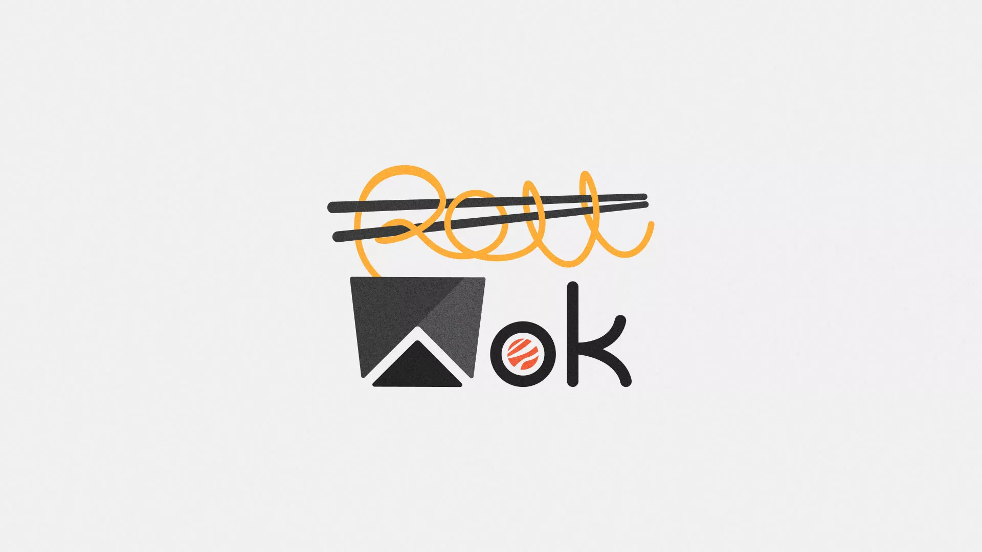 Разработка логотипа в Каменске-Уральском для суши-бара «Roll Wok Club» Разработка логотипа в Каменске-Уральском для суши-бара «Roll Wok Club»